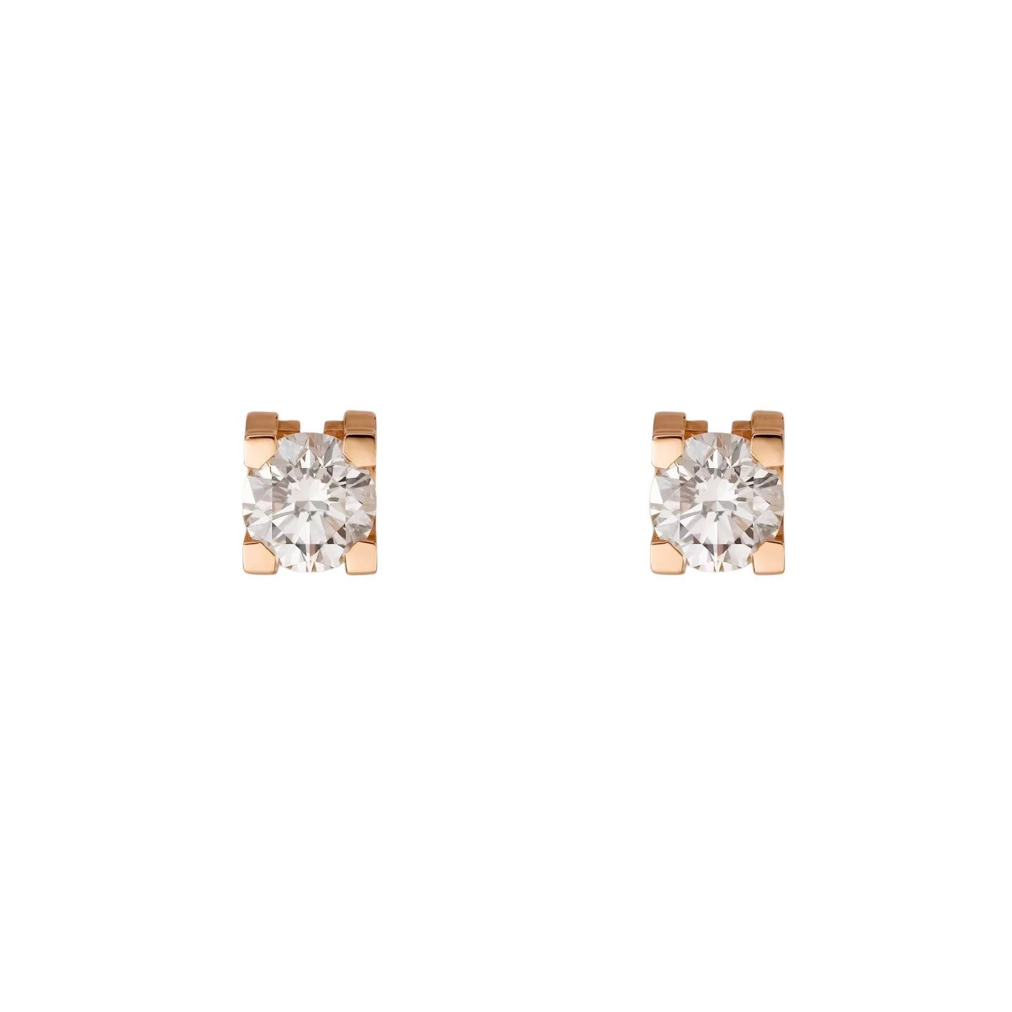 [LunaMar]C DE DIAMOND STUD EARRINGS