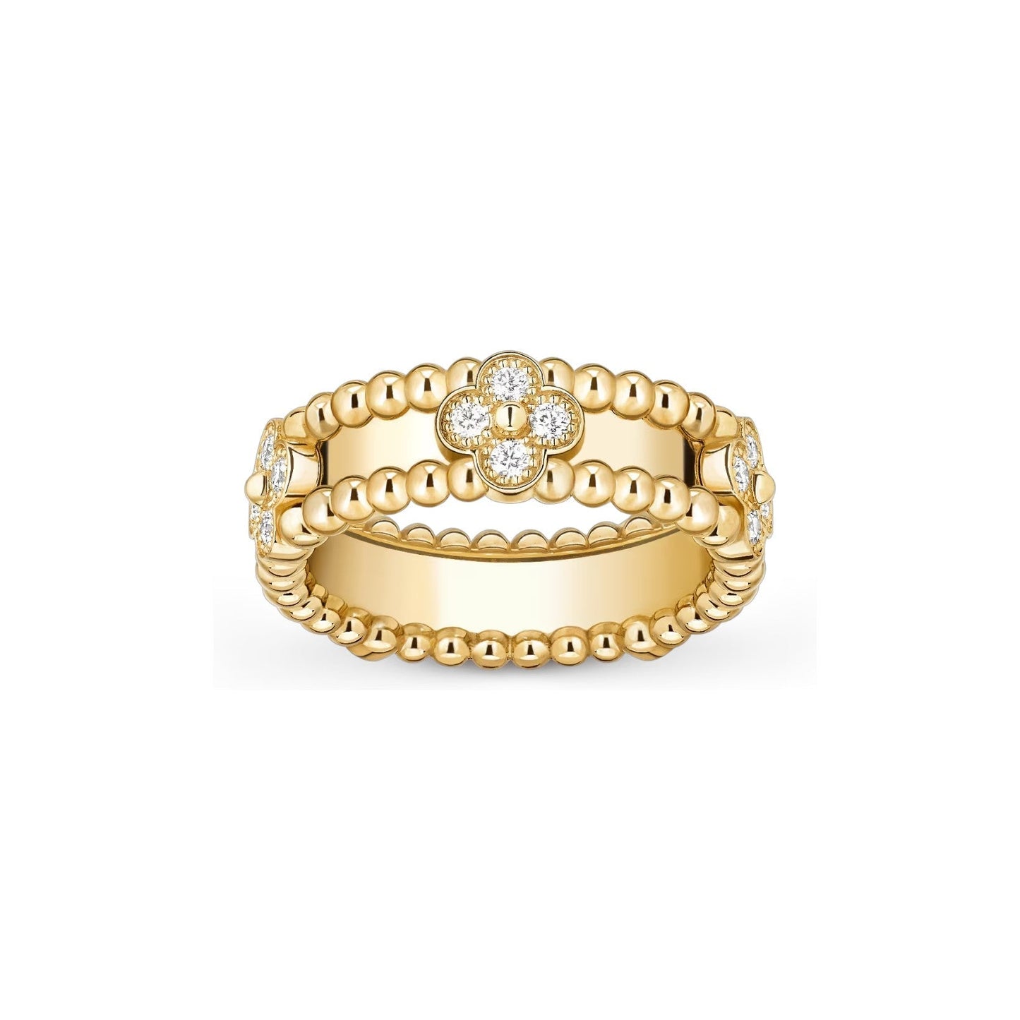 [LunaMar]SLIM KALEIDOSCOPE RADIANCE RING