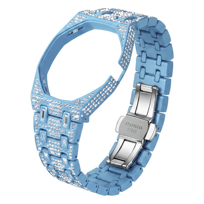 [LunaMar]Royal Oak Pop Exclusive Bioceramic Case & Bioceramic Strap Full Diamond
