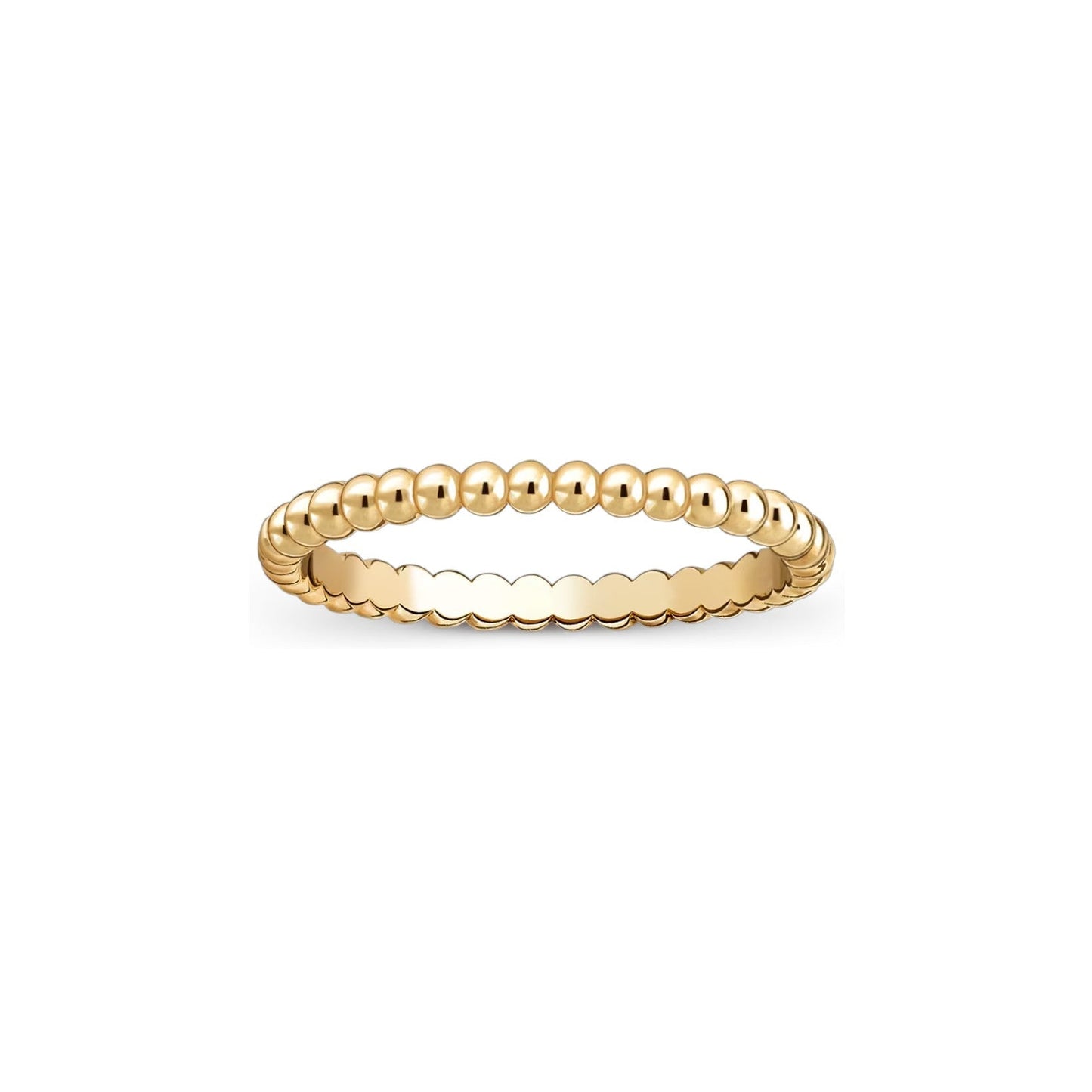 [LunaMar]SIGNATURE PERLÉE BEADED BAND RING