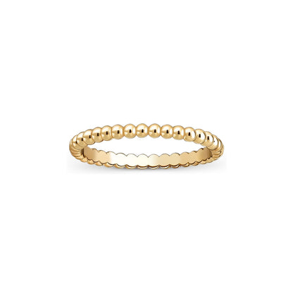 [LunaMar]SIGNATURE PERLÉE BEADED BAND RING