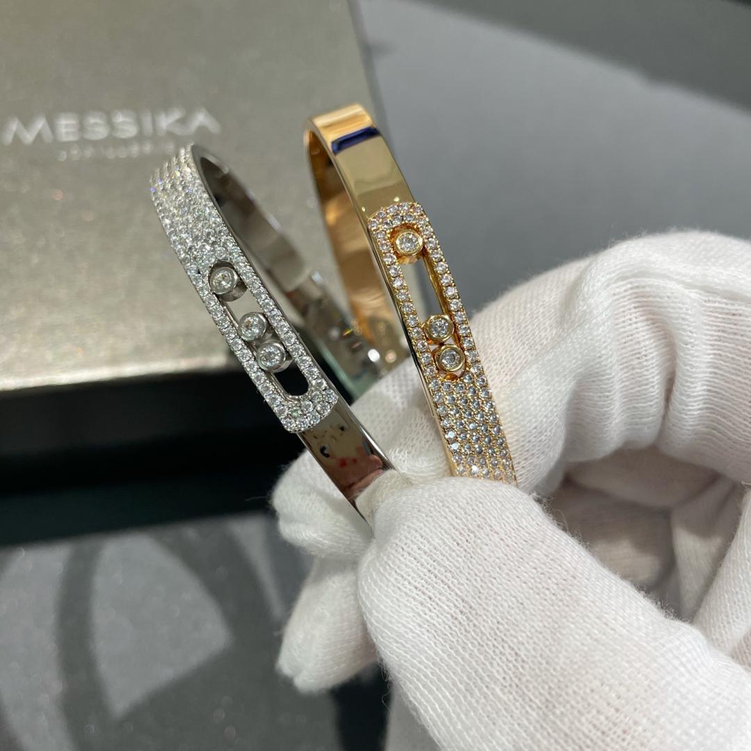 [LunaMar]MOVE NOA PAVÉ DIAMOND BANGLE BRACELET