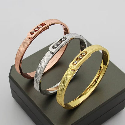 [LunaMar]MOVE NOA CISELÉ BANGLE BRACELET