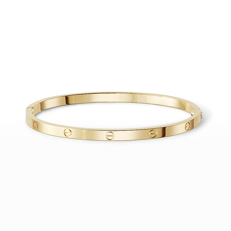 [LunaMar]LOVE 3.65MM SMALL MODEL BANGLE
