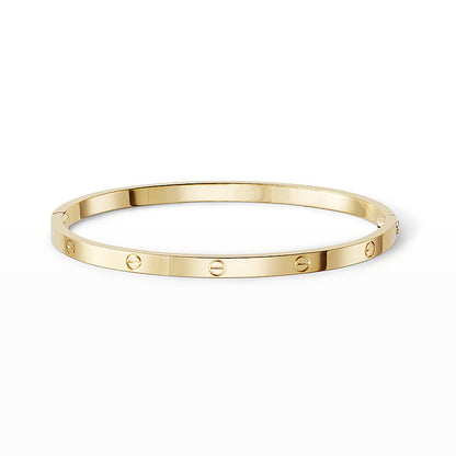 [LunaMar]LOVE 3.65MM SMALL MODEL BANGLE