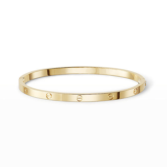 [LunaMar]LOVE 3.65MM SMALL MODEL BANGLE