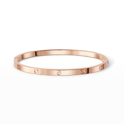 [LunaMar]LOVE 3.65MM SMALL MODEL BANGLE