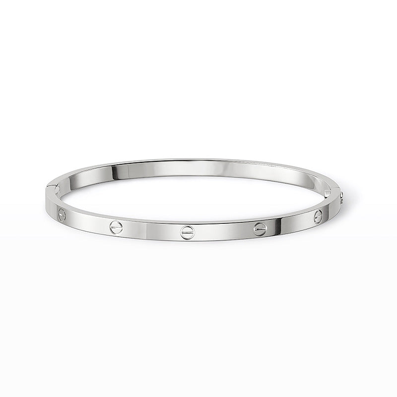 [LunaMar]LOVE 3.65MM SMALL MODEL BANGLE