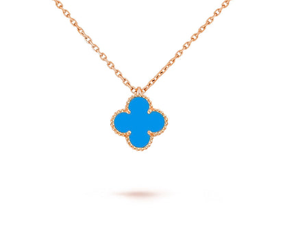 [LunaMar]9.5MM MINI CLOVER PENDANT NECKLACE COLLECTION