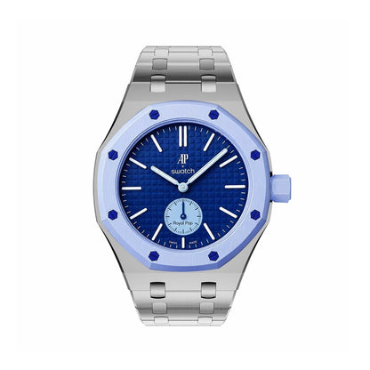 [LunaMar]ROYAL OAK POP EXCLUSIVE STEEL CASE & SILICONE STRAP