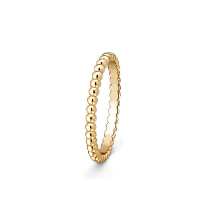 [LunaMar]SIGNATURE PERLÉE BEADED BAND RING