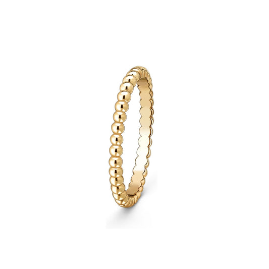 [LunaMar]SIGNATURE PERLÉE BEADED BAND RING