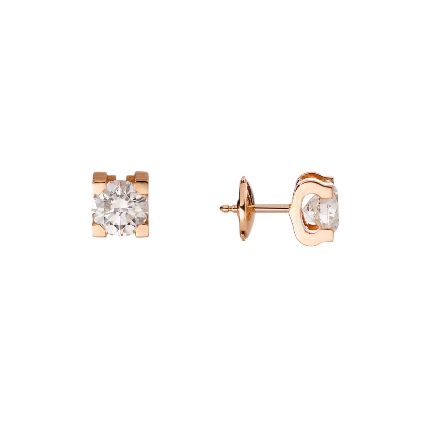 [LunaMar]C DE DIAMOND STUD EARRINGS