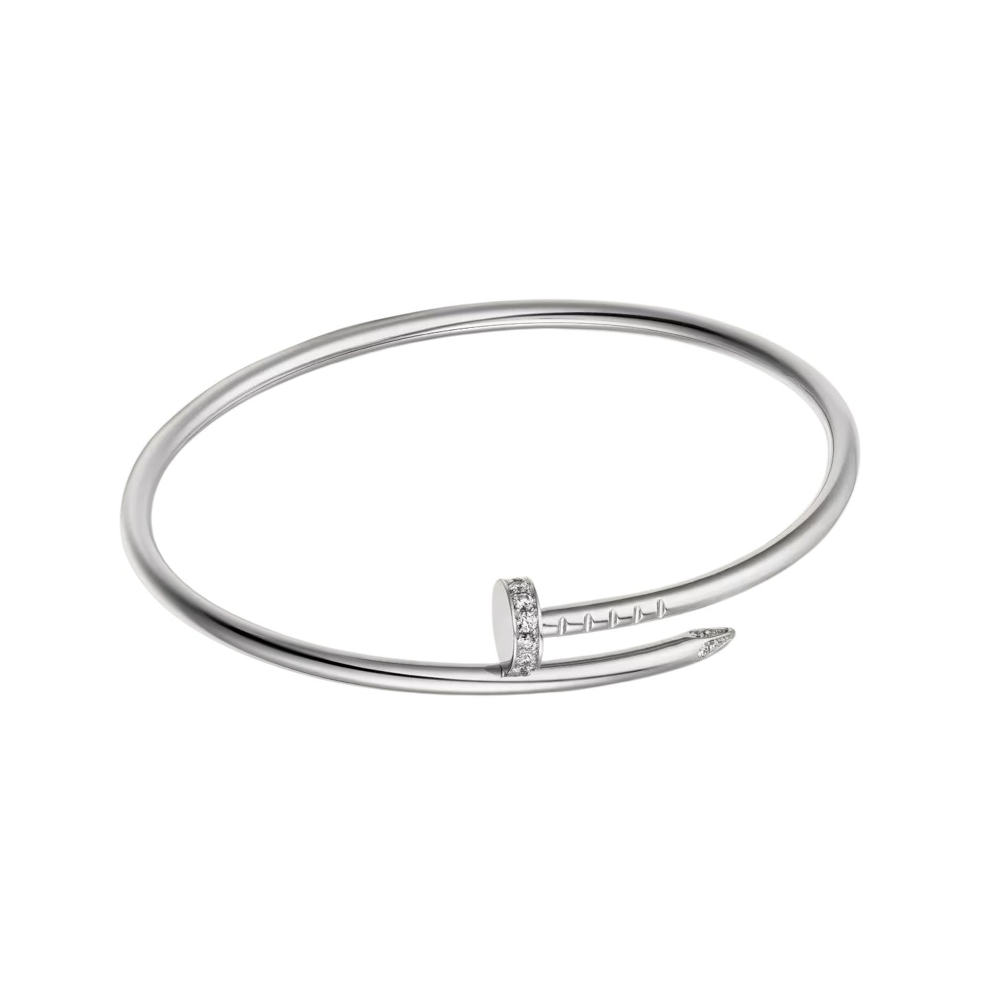 [LunaMar]JUSTE UN CLOU 2.5MM SMALL MODEL DIAMOND BANGLE
