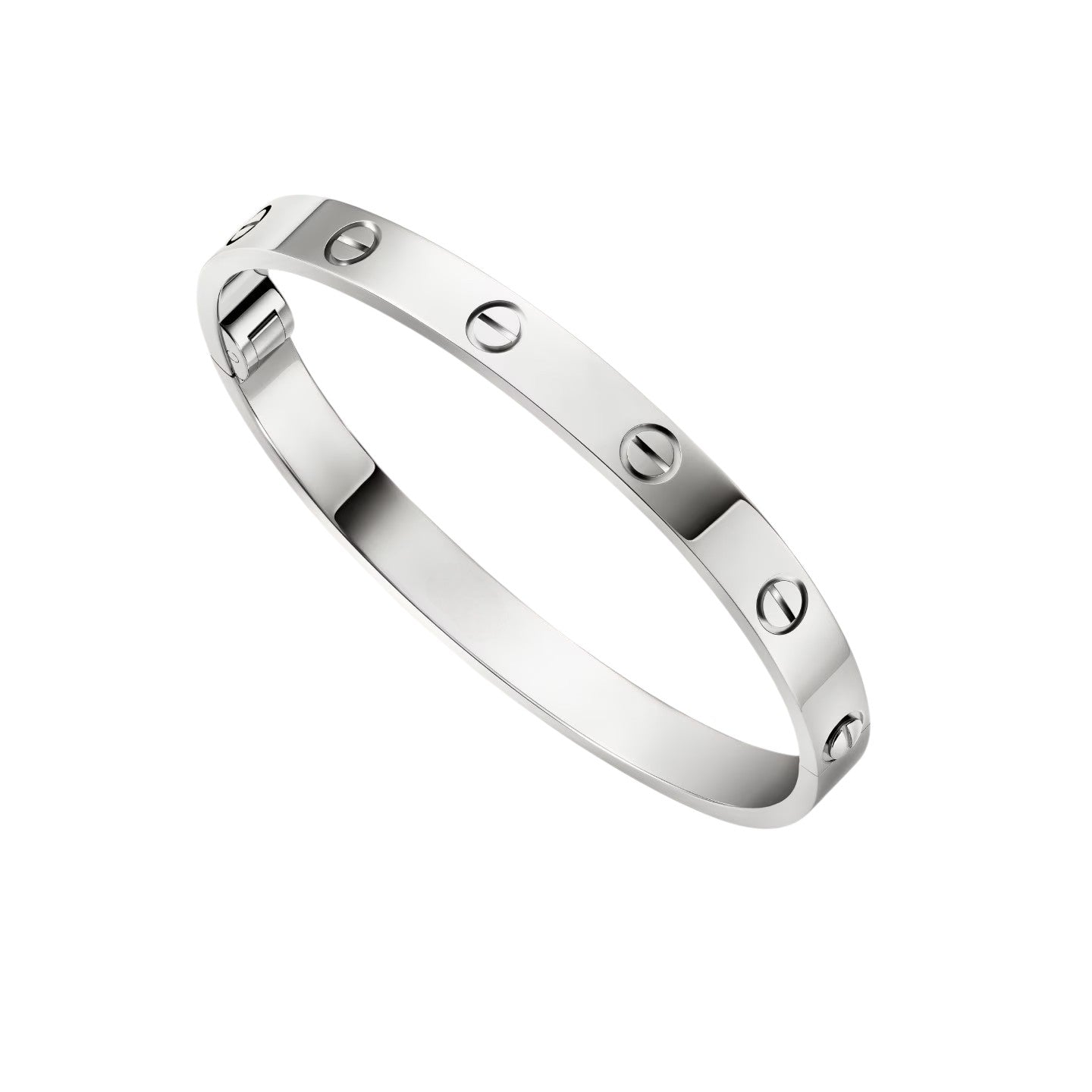 [LunaMar]CLASSIC 6.1MM LOVE SINGLE-SCREW CLOSURE BANGLE