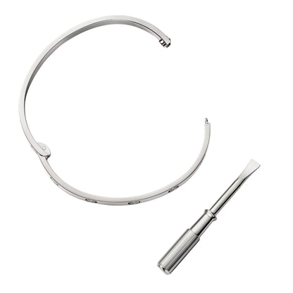 [LunaMar]CLASSIC 6.1MM LOVE SINGLE-SCREW CLOSURE BANGLE