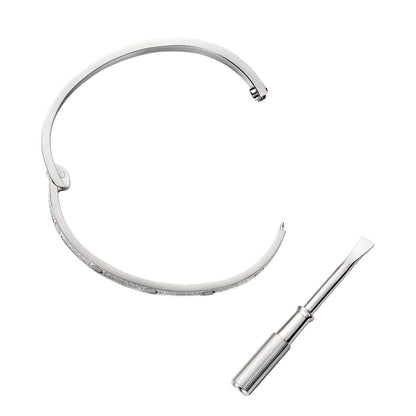 [LunaMar]CLASSIC 3.65MM LOVE FULL PAVE BANGLE