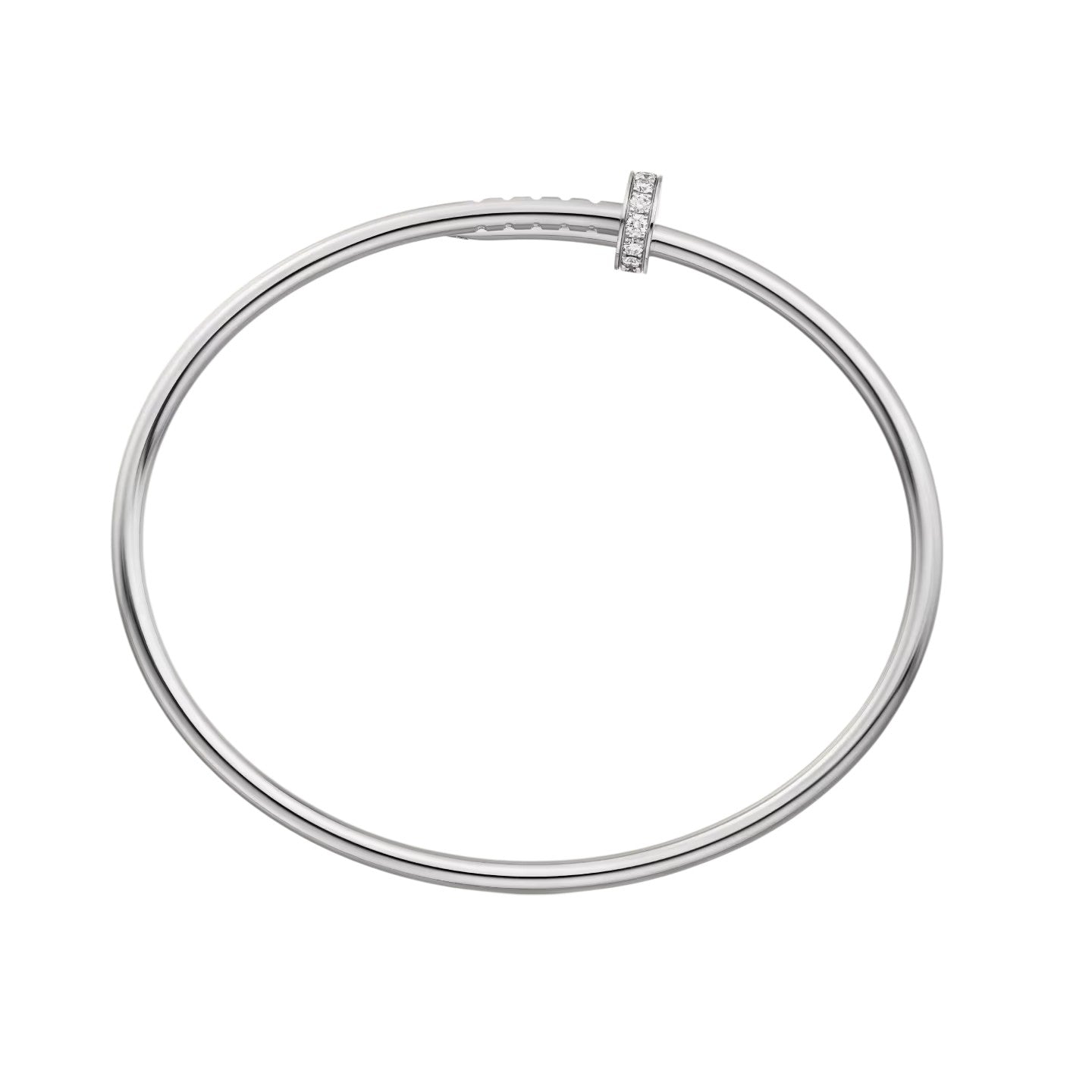 [LunaMar]JUSTE UN CLOU 2.5MM SMALL MODEL DIAMOND BANGLE