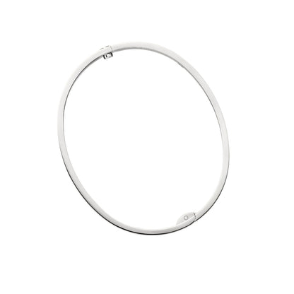 [LunaMar]CLASSIC 6.1MM LOVE SINGLE-SCREW CLOSURE BANGLE - 4-DIAMOND