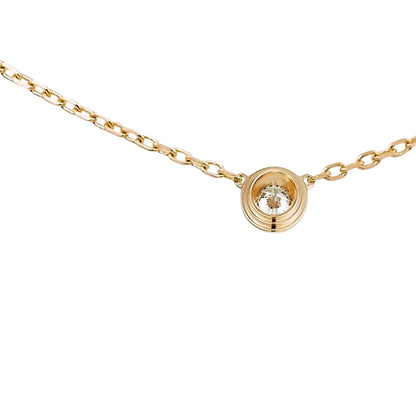 [LunaMar]LOVE SCREW PENDANT SINGLE DIAMOND NECKLACE