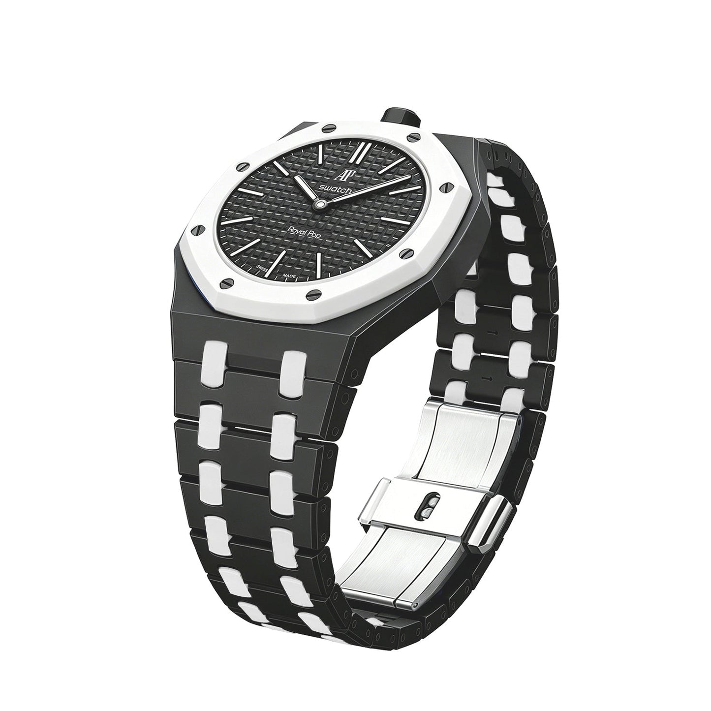 [LunaMar]Royal Oak Pop Exclusive Bioceramic Case & Bioceramic Strap Mix Color