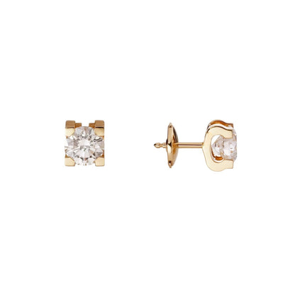 [LunaMar]C DE DIAMOND STUD EARRINGS