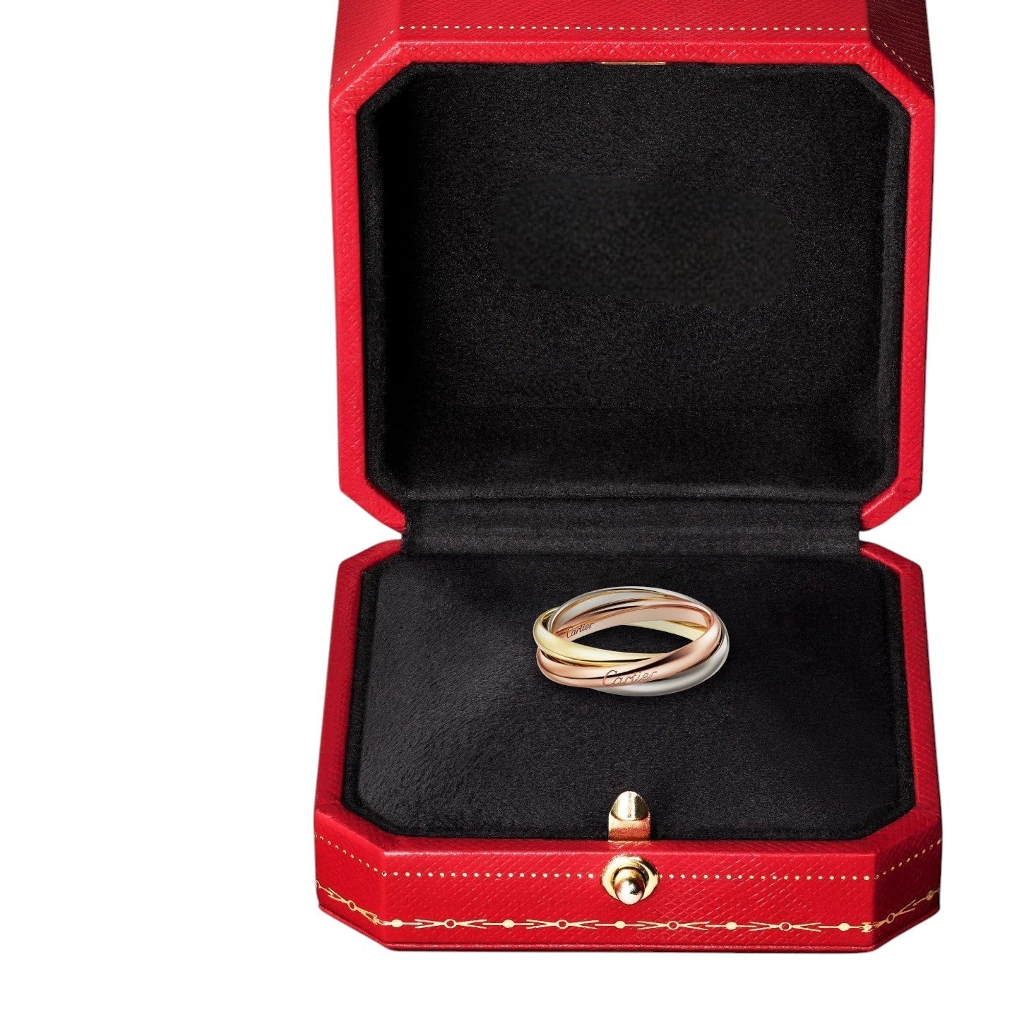 [LunaMar]TRINITY 3.2MM CLASSIC RING