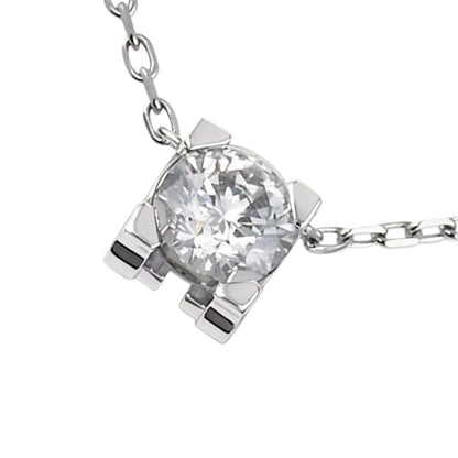 [LunaMar]C DE PENDANT DIAMOND NECKLACE