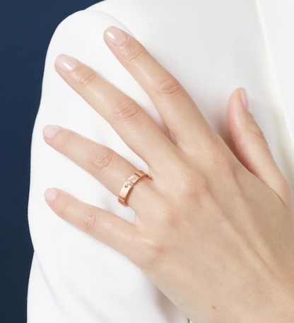 [LunaMar]ALLIANCE LIENS VIDENCE DIAMOND 4MM RING