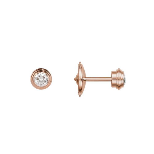 [LunaMar]D'AMOUR 5MM DIAMOND STUD EARRINGS