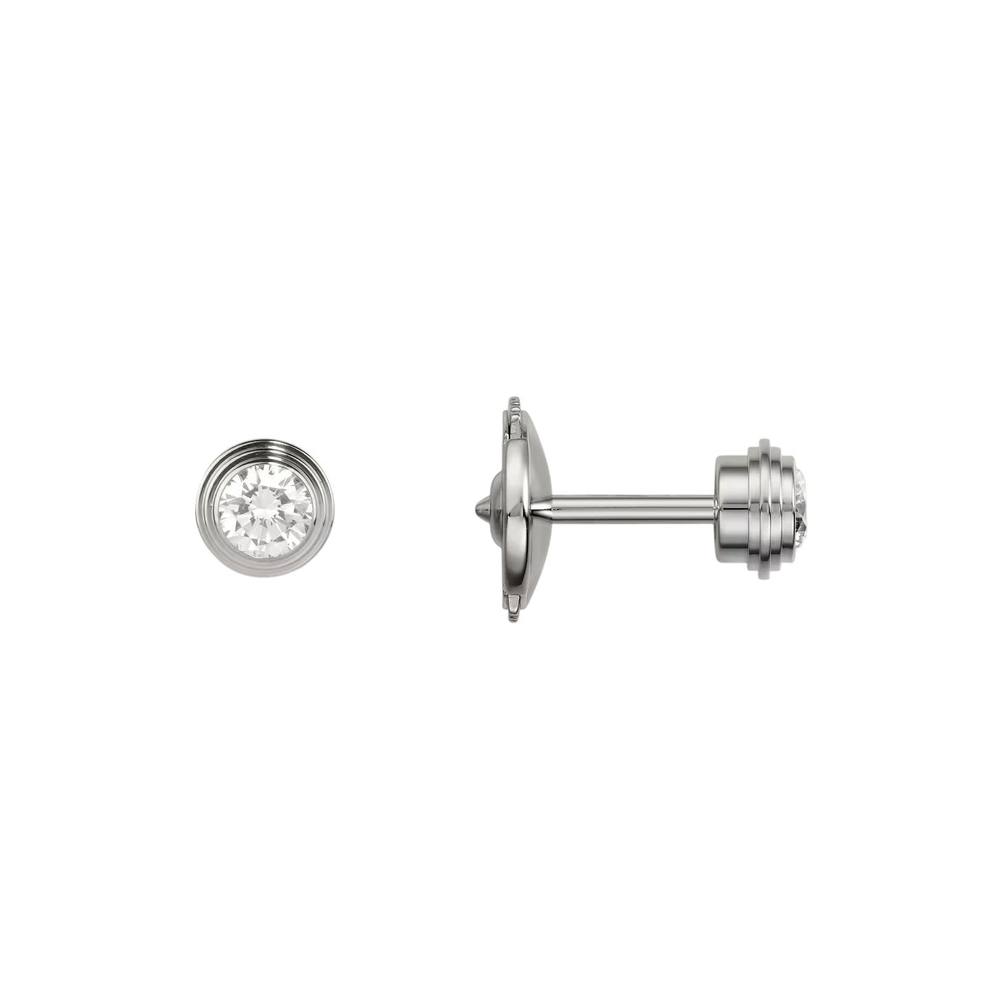 [LunaMar]D'AMOUR 5MM DIAMOND STUD EARRINGS