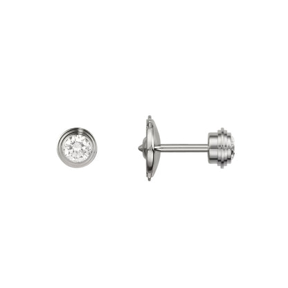 [LunaMar]D'AMOUR 5MM DIAMOND STUD EARRINGS