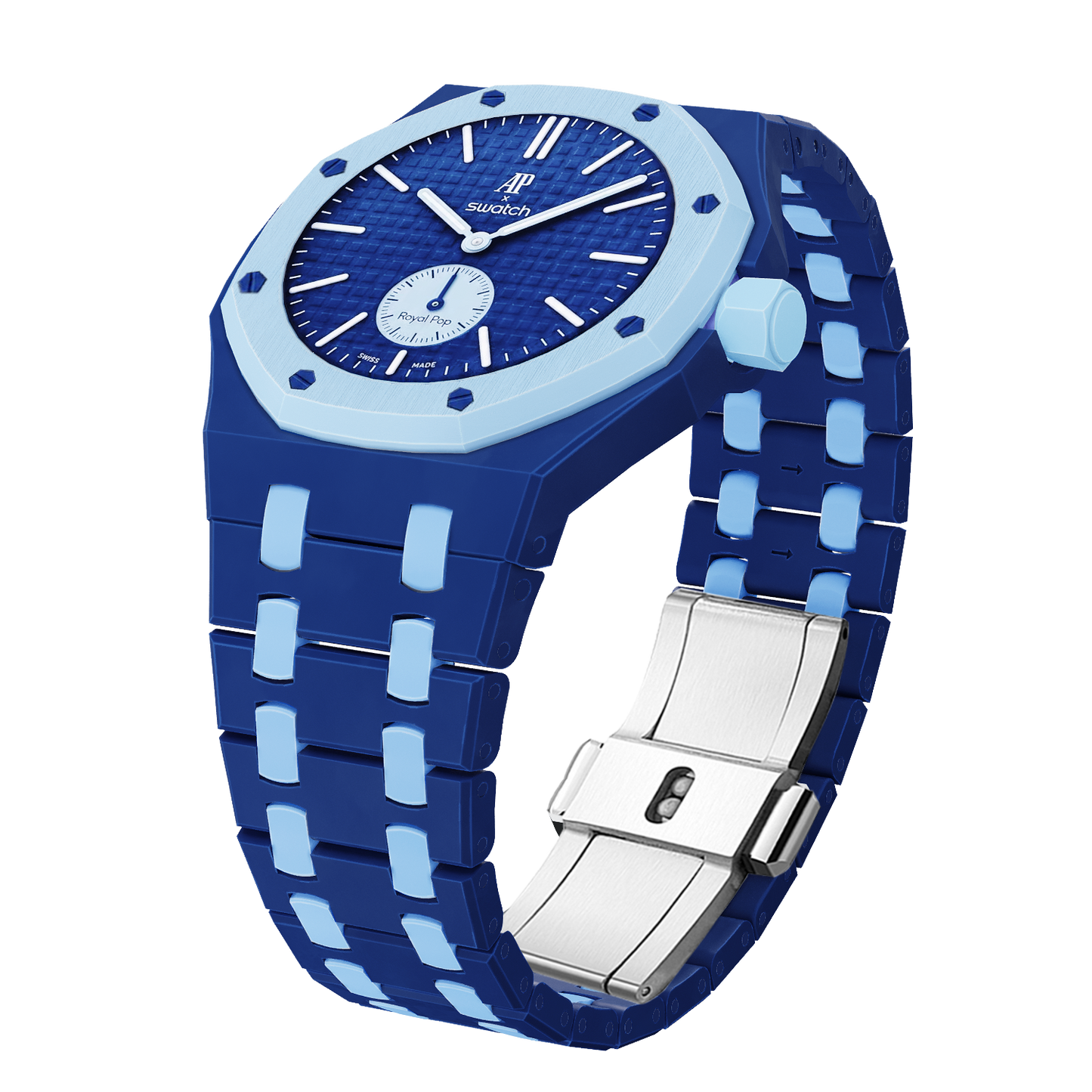 [LunaMar]Royal Oak Pop Exclusive Bioceramic Case & Bioceramic Strap Mix Color