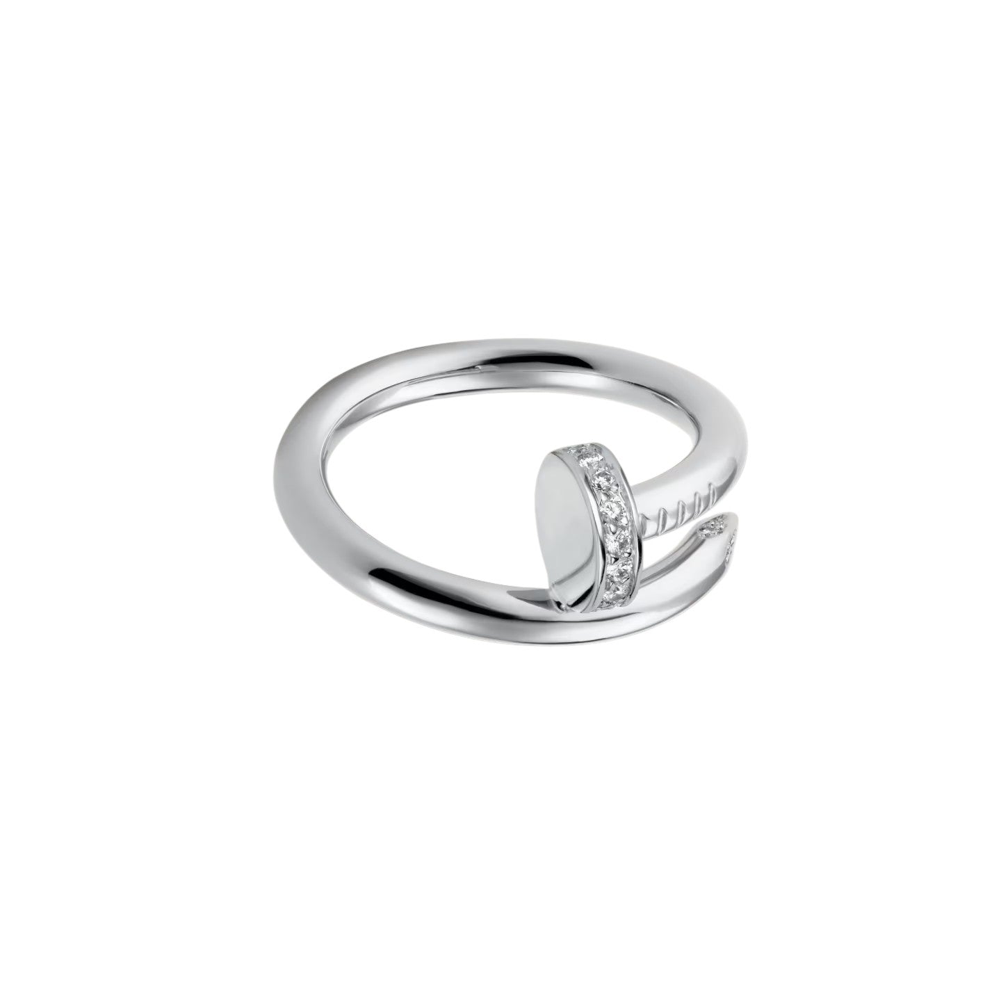 [LunaMar]CLOU 2.6MM DIAMOND RING