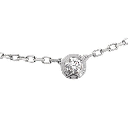 [LunaMar]LOVE SCREW PENDANT SINGLE DIAMOND NECKLACE