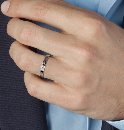 [LunaMar]ALLIANCE LIENS VIDENCE 3MM RING