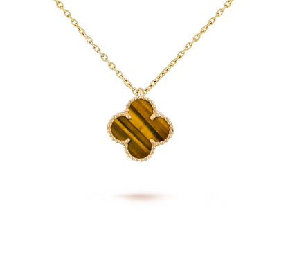 [LunaMar]9.5MM MINI CLOVER PENDANT NECKLACE COLLECTION