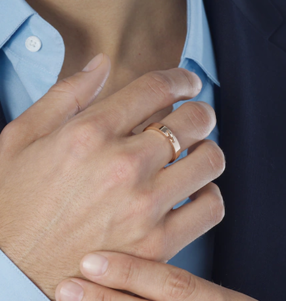 [LunaMar]ALLIANCE LIENS VIDENCE 4MM RING
