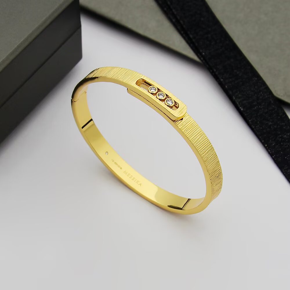 [LunaMar]MOVE NOA CISELÉ BANGLE BRACELET