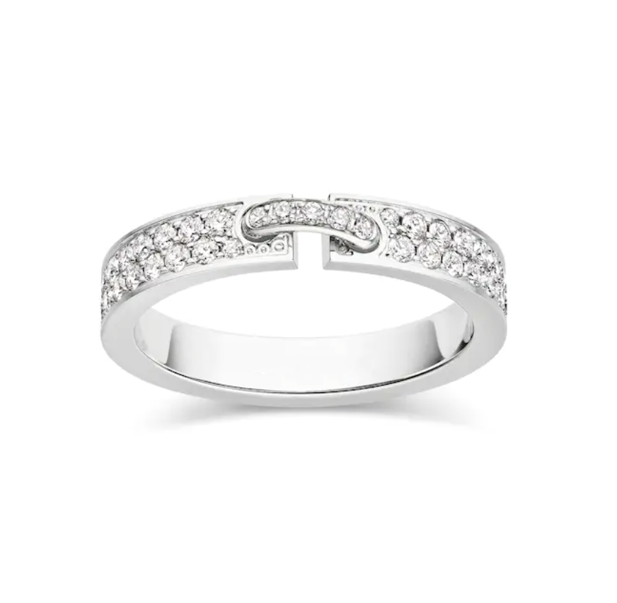 [LunaMar]ALLIANCE LIENS VIDENCE PAVED DIAMOND 4MM RING