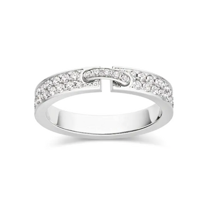 [LunaMar]ALLIANCE LIENS VIDENCE PAVED DIAMOND 4MM RING