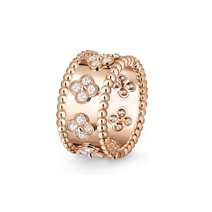 [LunaMar]KALEIDOSCOPE RADIANCE WIDE BAND RING