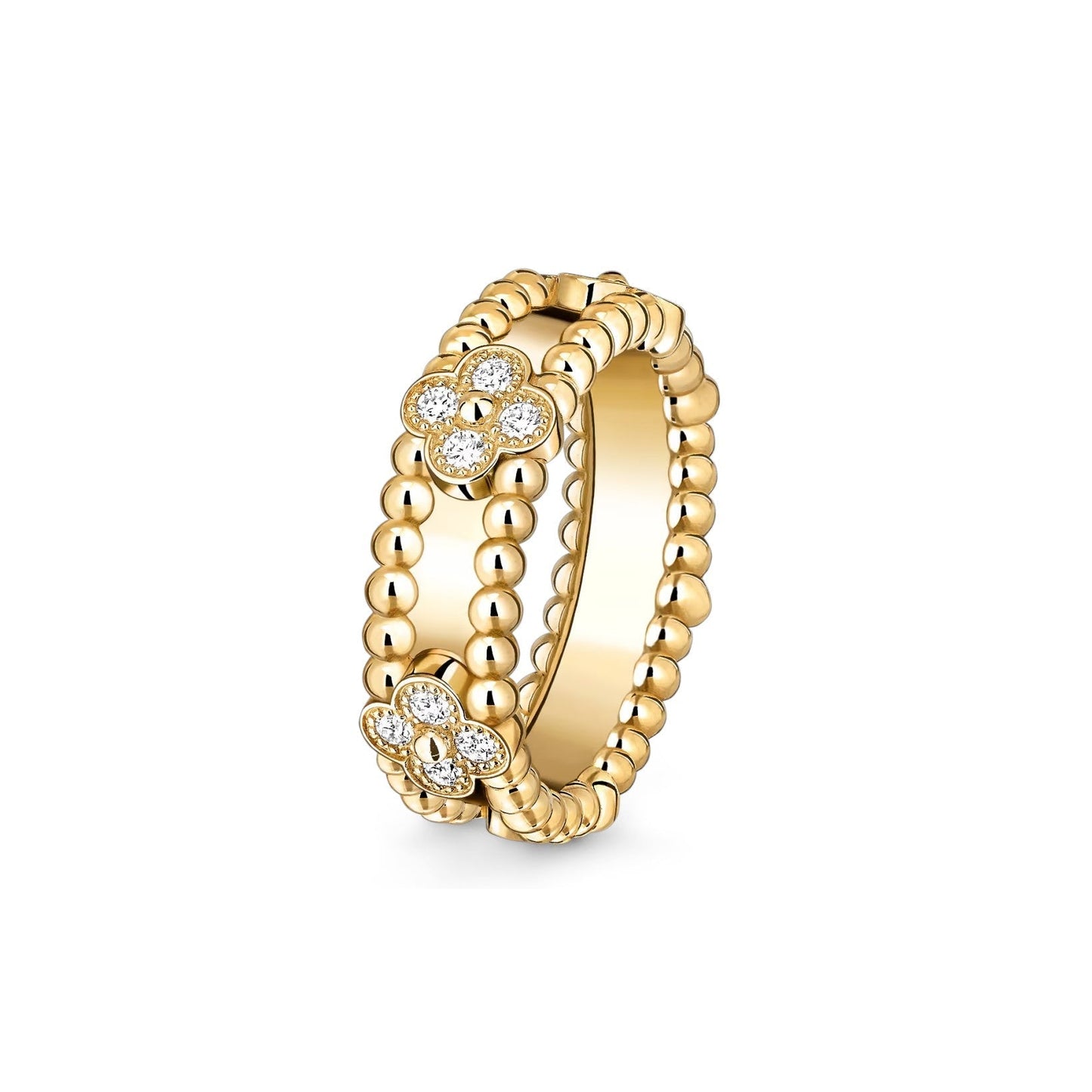 [LunaMar]SLIM KALEIDOSCOPE RADIANCE RING