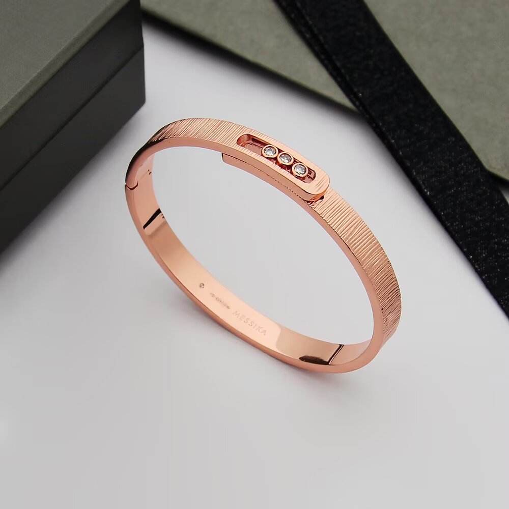 [LunaMar]MOVE NOA CISELÉ BANGLE BRACELET