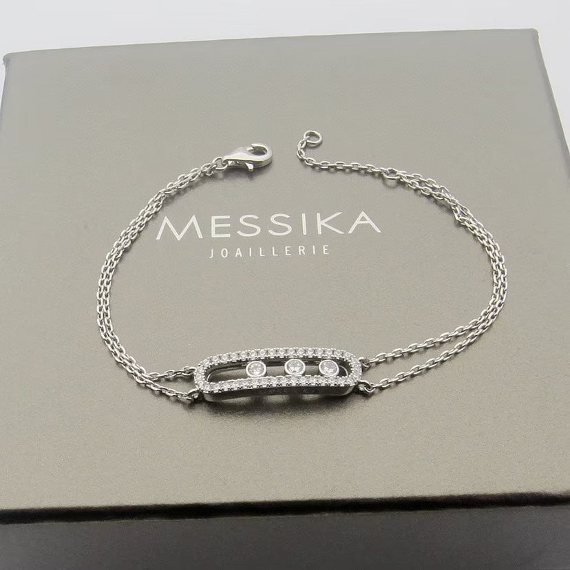 [LunaMar]MOVE CLASSIQUE PAVÉ DIAMOND BRACELET