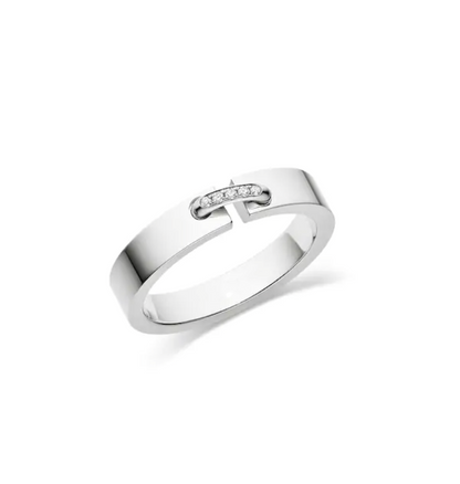 [LunaMar]ALLIANCE LIENS VIDENCE DIAMOND 4MM RING