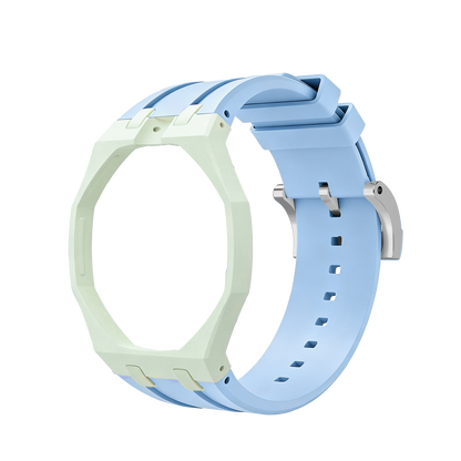 [LunaMar]Royal Oak Pop Exclusive Bioceramic Case & Silicone Strap Mix Color