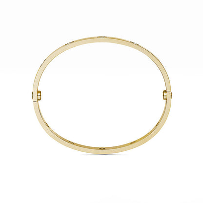 [LunaMar]CLASSIC 6.1MM LOVE BANGLE - 10-DIAMOND