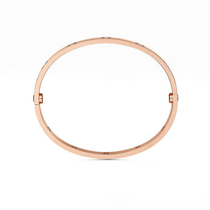 [LunaMar]CLASSIC 6.1MM LOVE BANGLE - 10-DIAMOND
