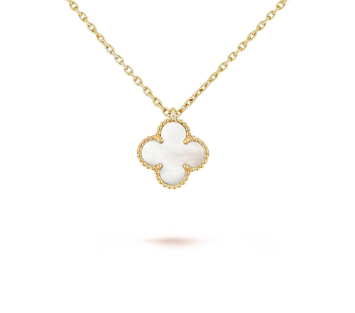 [LunaMar]9.5MM MINI CLOVER PENDANT NECKLACE COLLECTION